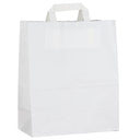 'Large' Kraft SOS takeaway Bags White uk