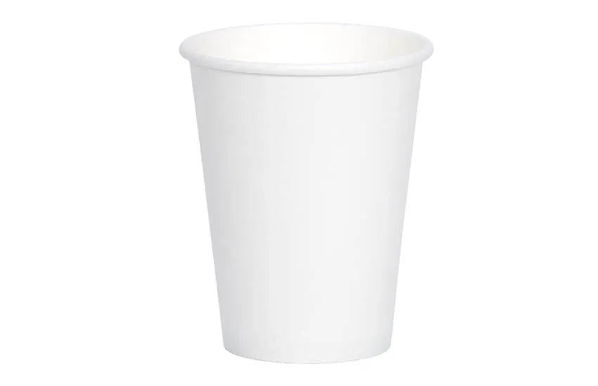 12oz Single wall Coffee Cup White (1,000 Quantity)- wholesale supplier in UK