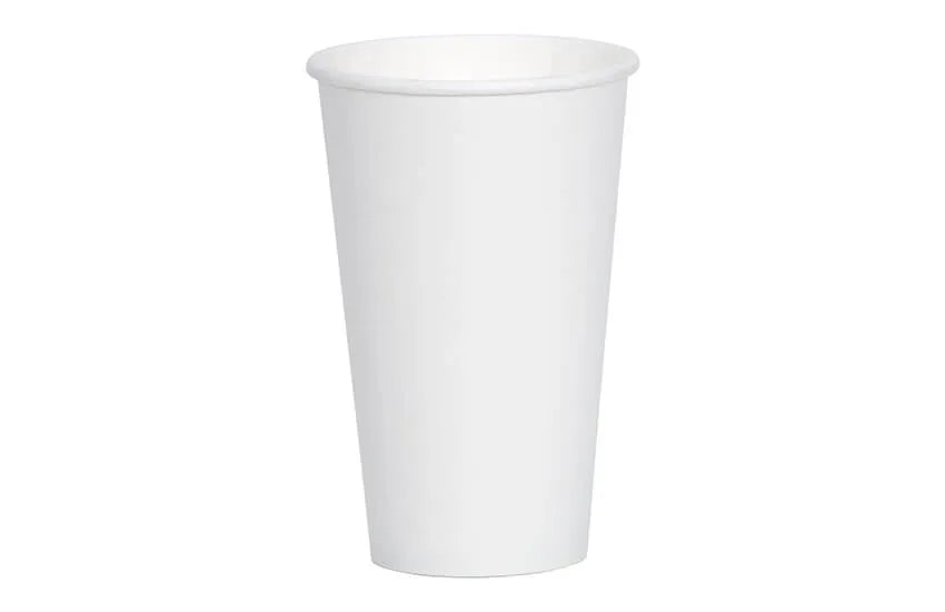 16oz Single wall Coffee Cup White (1,000 Quantity)- wholesale supplier in UK