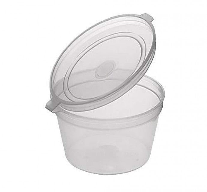 1oz Hinged Lid Sauce Container (1,000 Quantity)