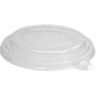Clear PP Lids for Small 500ml / 750ml / 1000ml Brown Kraft Salad Bowls Containers (300 Quantity)