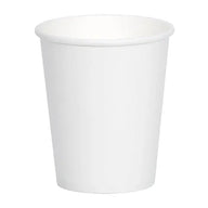 8oz Single wall Coffee Cup White (1,000 Quantity)- wholesale supplier in UK