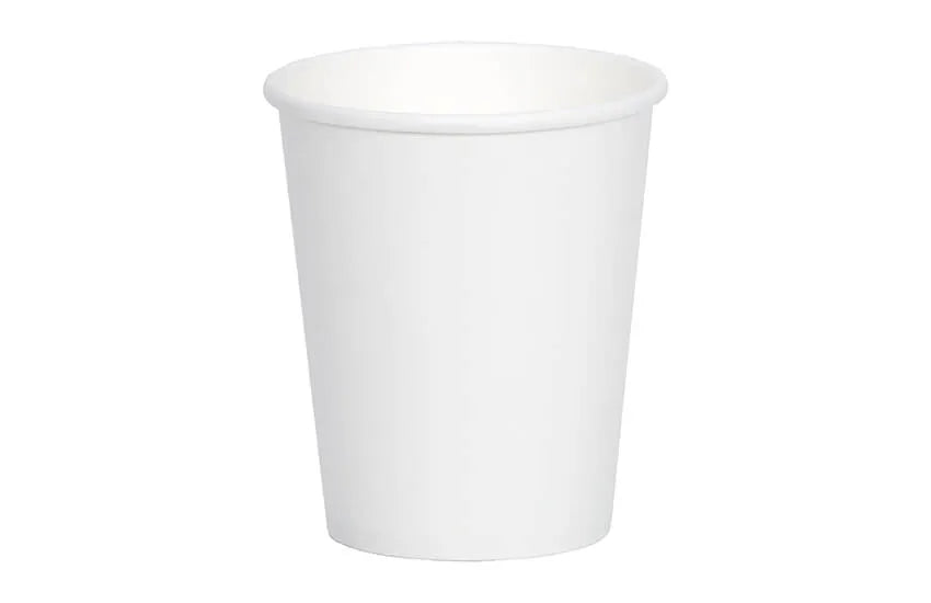 8oz Single wall Coffee Cup White (1,000 Quantity)- wholesale supplier in UK