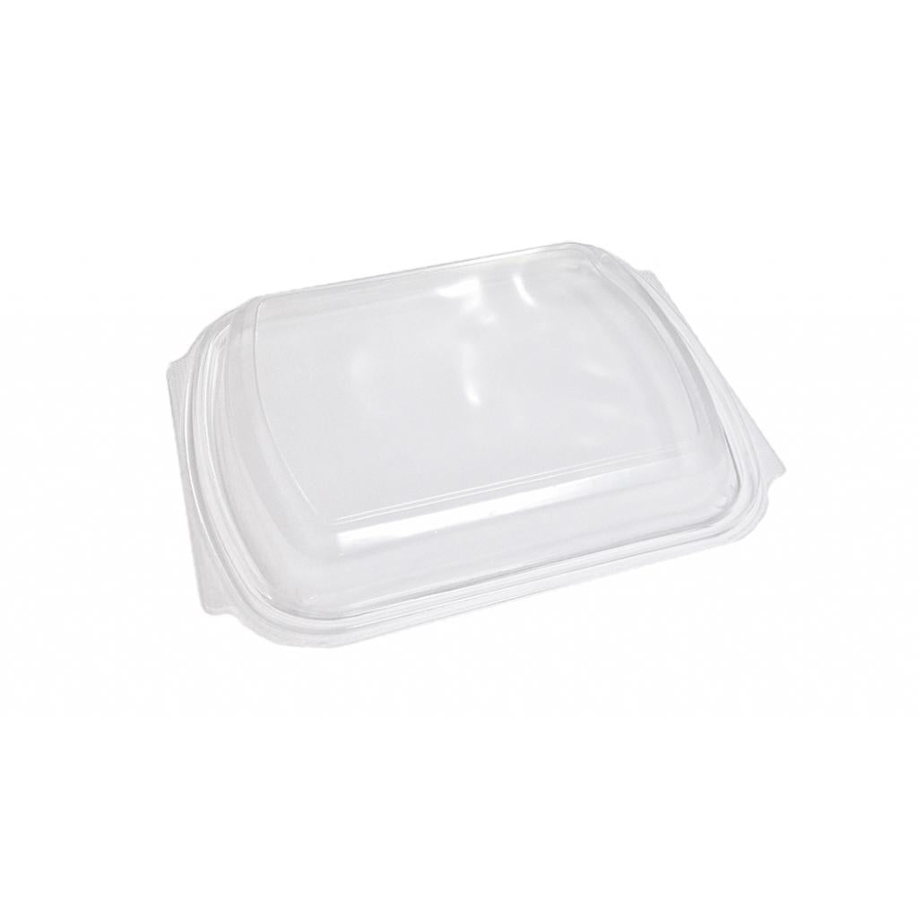 Clear Lids for 1 Compartment Black Microwaveable Containers Meal Box - wholesale uk