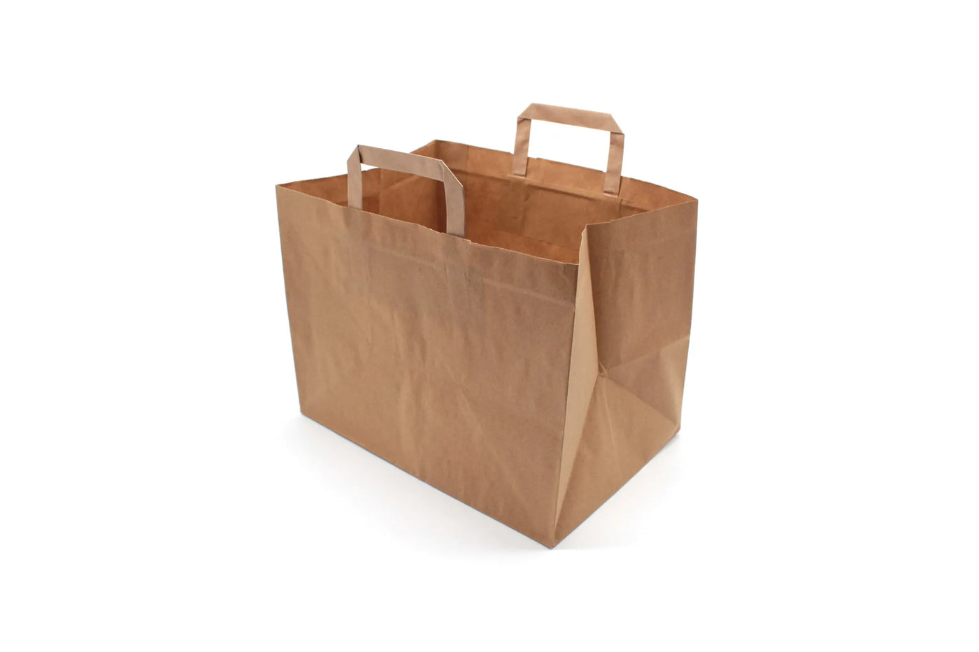 ' Extra Large XL' Kraft SOS takeaway Bags - 320x210x330m (Quantity 250)