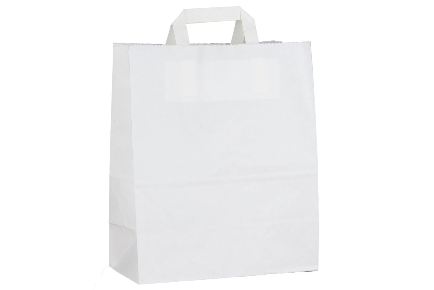 'Large' Kraft SOS takeaway Bags White uk