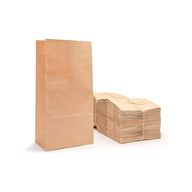 Medium Brown Kraft 80gsm Grab On Bag UK (250 Qty)