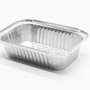 No. 2 Recyclable Aluminium foil trays with lids in uk