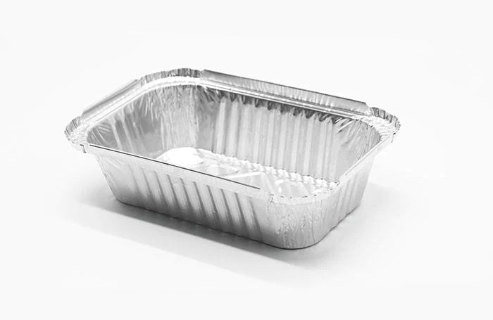 No. 2 Recyclable Aluminium foil trays with lids in uk