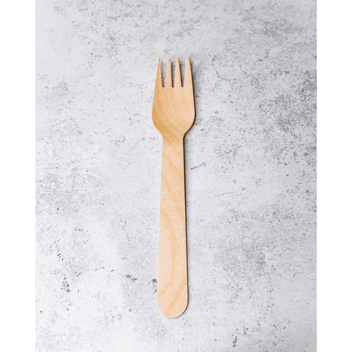 Wooden Disposable Forks-catering supply in UK