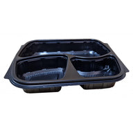 black plastic containers takeaway