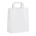 medium Kraft SOS takeaway Bags White 